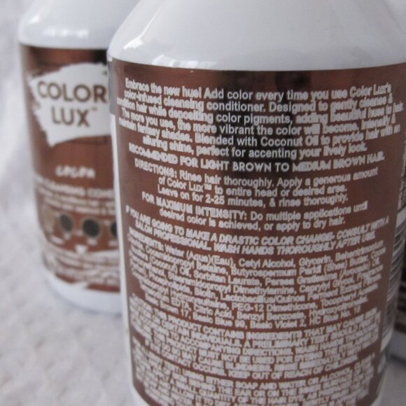 NEW - Bundle of 3 Color Lux Cocoa Color Cleansing Conditioner - Picture 7 of 9